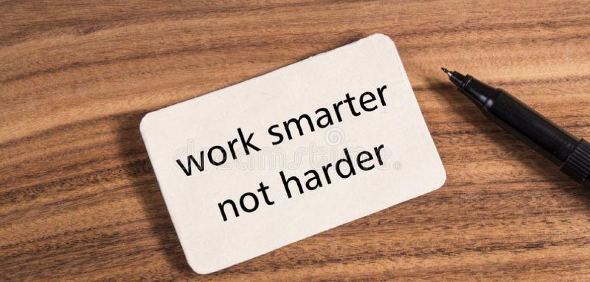 work smarter
